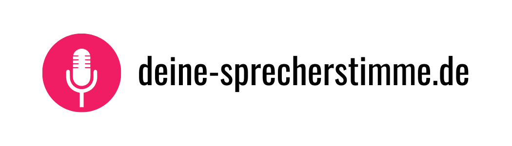 Das Logo der Domain "deine-sprecherstimme.de"